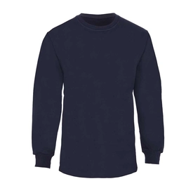 Bisiklet Yaka 3 İplik Sweatshirt Siyah