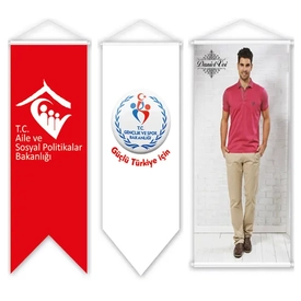 Kırlangıç Bayrak (Flama) - 75X300 cm